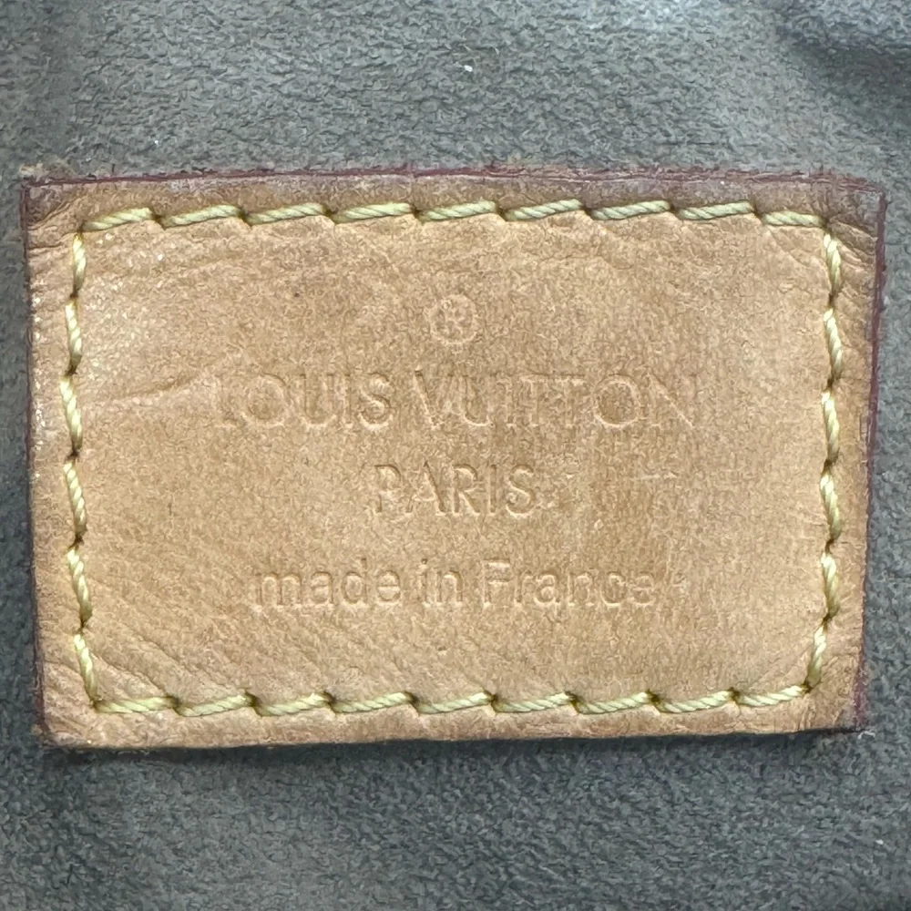 Authentic Louis Vuitton White Noir Multicolor Courtney MM bag
